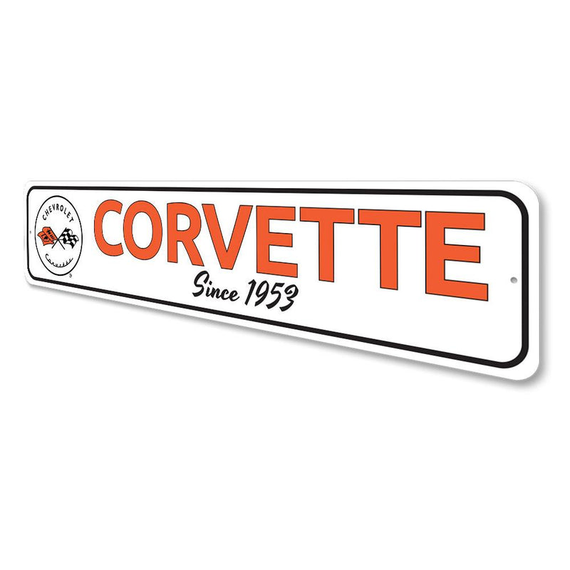 Chevrolet Corvette Since 1953 Year Sign