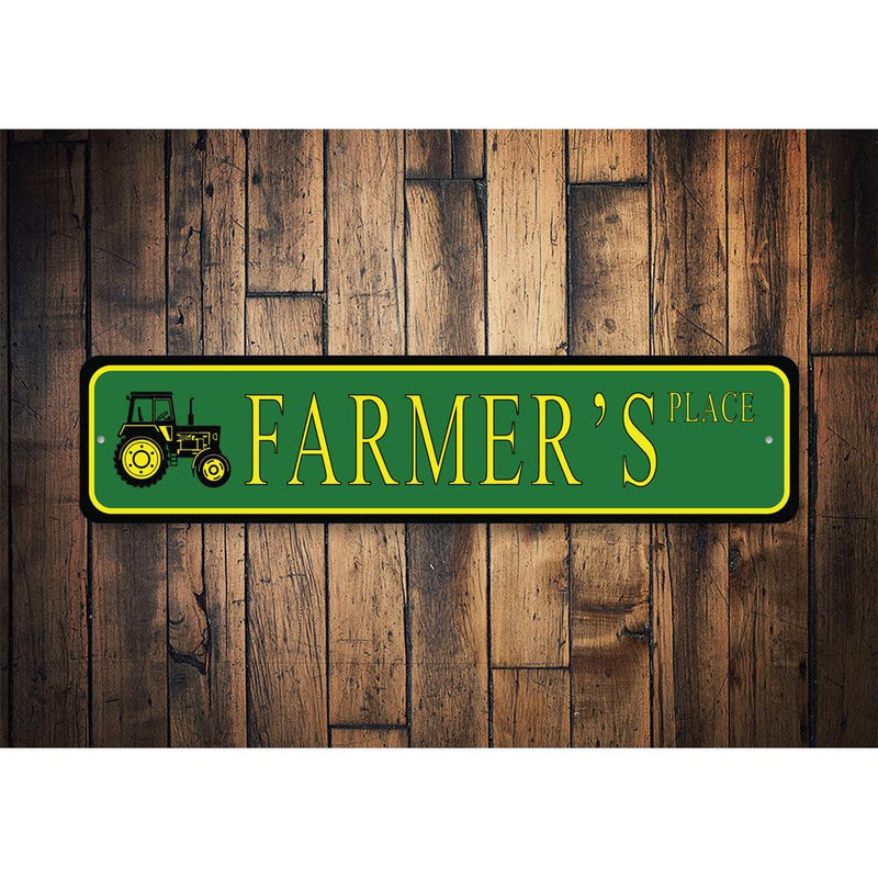 Farmers Place Street Sign