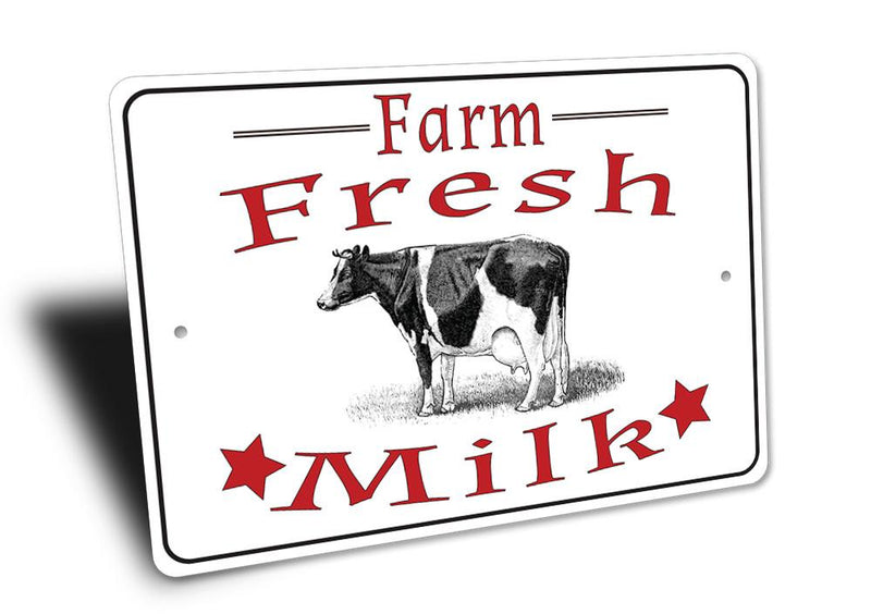 Farm Fresh Milk Sign