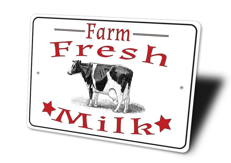 Farm Fresh Milk Sign