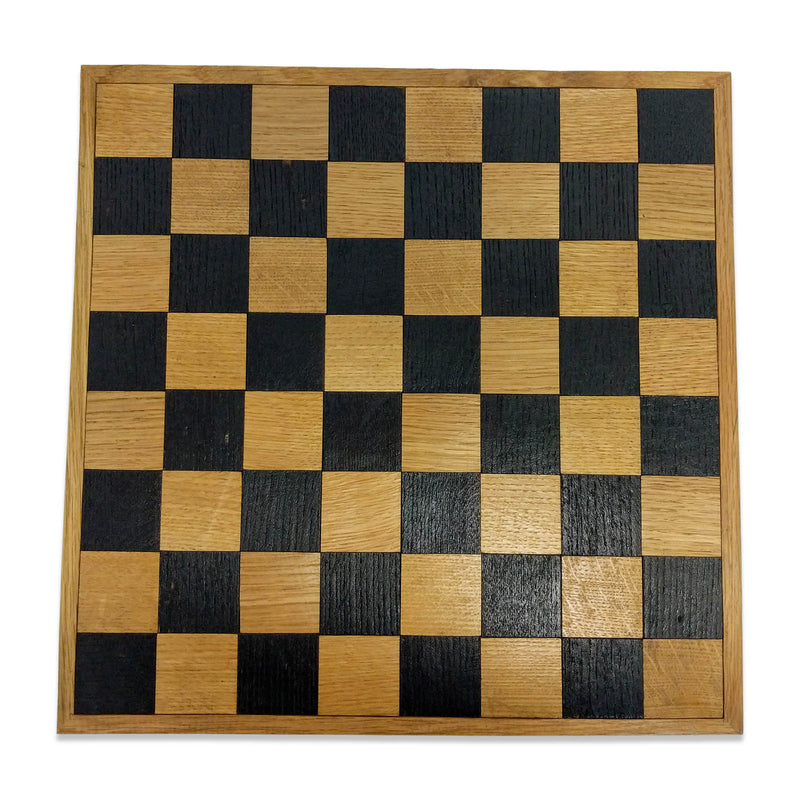 Whiskey Barrel Wood Hand Made Chess Board