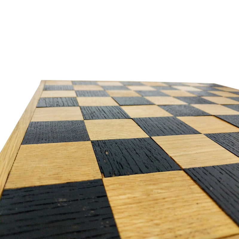 Whiskey Barrel Wood Hand Made Chess Board