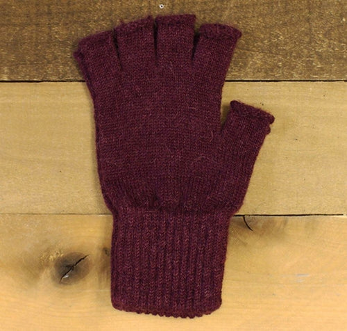 Alpaca Work/Play Fingerless Alpaca Gloves